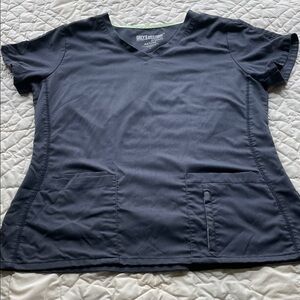 Grey's Anatomy Women's Dark Gray Short Sleeve Top